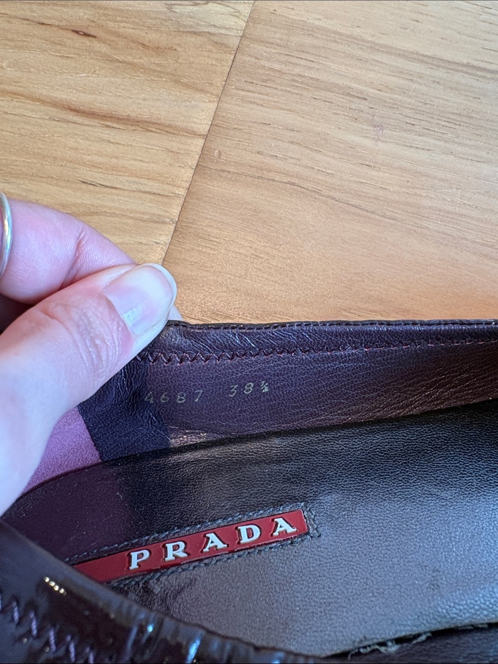 Prada square toe flats - Picture 7 of 7